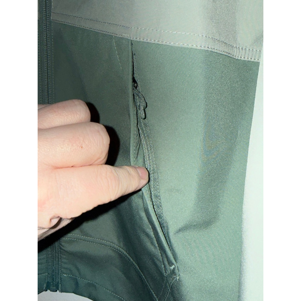 Men's Eddie Bauer Point Vista Windproof Green Performance Jacket size Large Tall - Picture 4 of 12